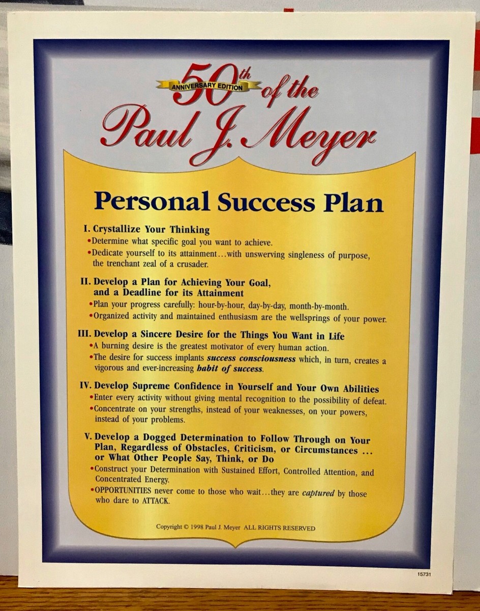 Success Motivation Institute 50th Anniversary Personal Success