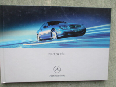 Mercedes Benz CL500 CL 600 W215 Buch Katalog Mai 2000 brochure