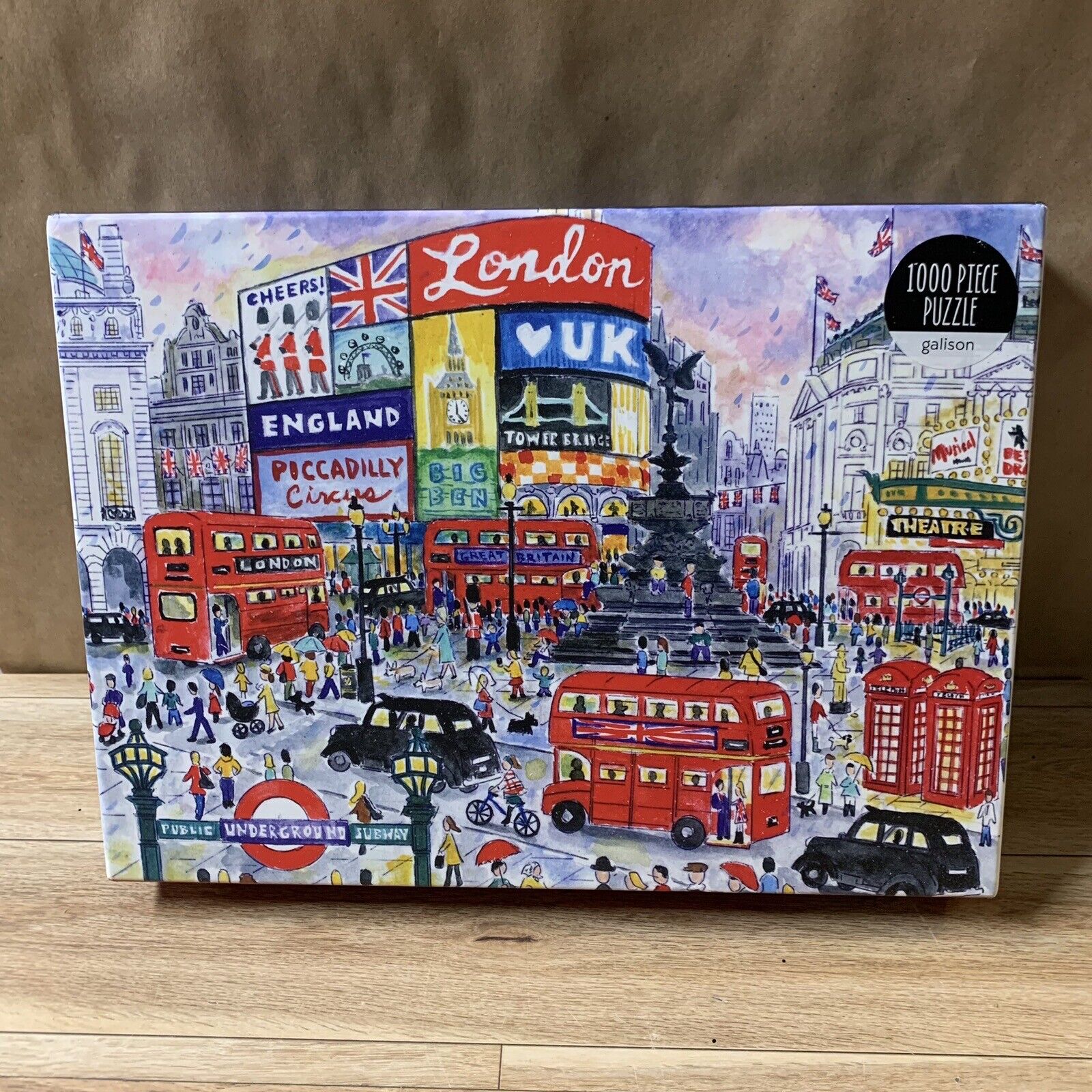 Michael Storrings New York City Subway 500 Piece Jigsaw Puzzle