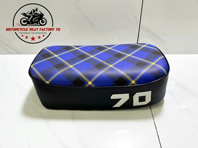 Honda ATC70 ATC 70 1978 - 1985 Saddle ( Blue ) New Complete Motorcycle Seat Pan.
