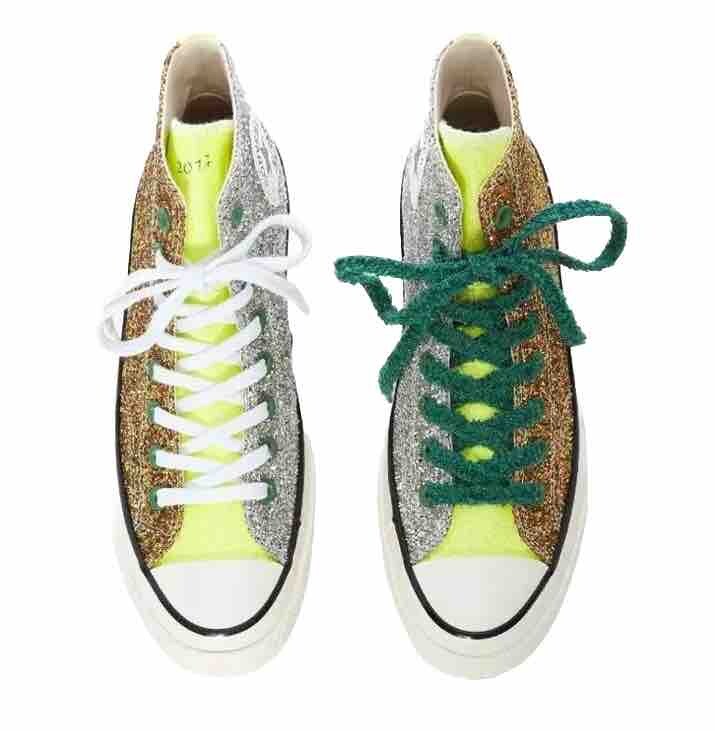 Converse Chuck 70 JW Anderson Glitter Gutter High Top Men\'s 9.5 164696C Converse Chuck Taylor All Star 70 Hi JW Anderson Glitter  main image 3
