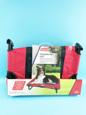 coleman folding pet cot