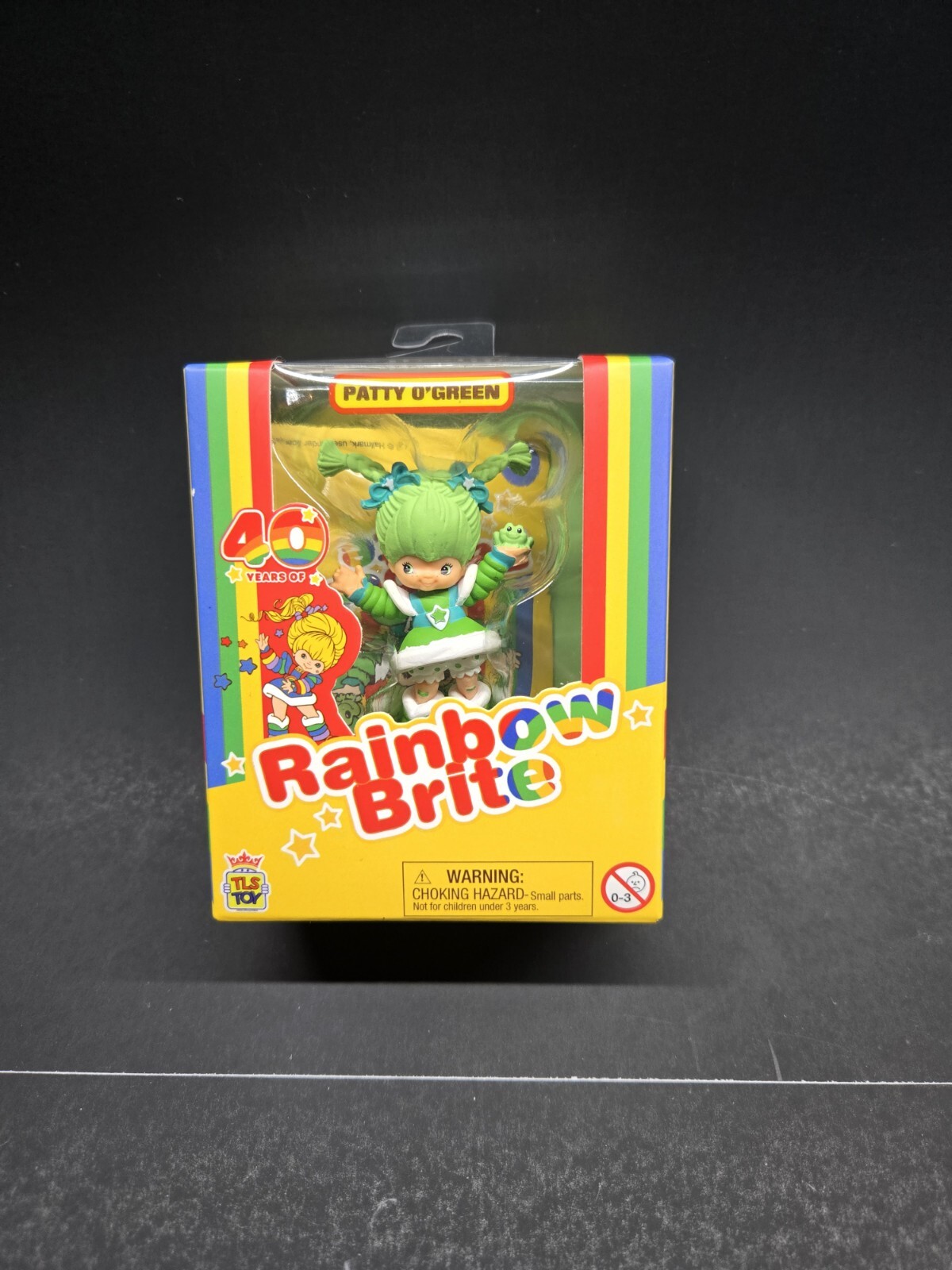 Rainbow Brite 40th Anniversary PATTY O'GREEN w/ Frog Figure Series 2 Cheebee NIB