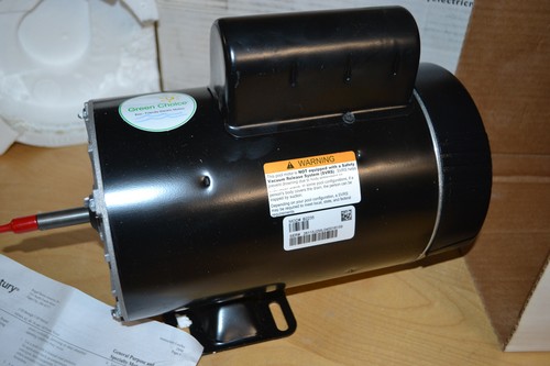 Century 4.0 HP Thru-Bolt 56Y Dual Speed 230V Motor ~ B2235 ~ - Picture 7 of 14
