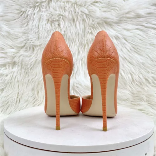 Elegantes Zapatos para Mujer Sin Cordones Damas Tacón Alto Punta Punta Punta Tacones de aguja Zapatos de Noche - Imagen 3 de 14
