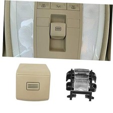 Sunroof Window Switch Button Cover for Mercedes-Benz W204 C Beige