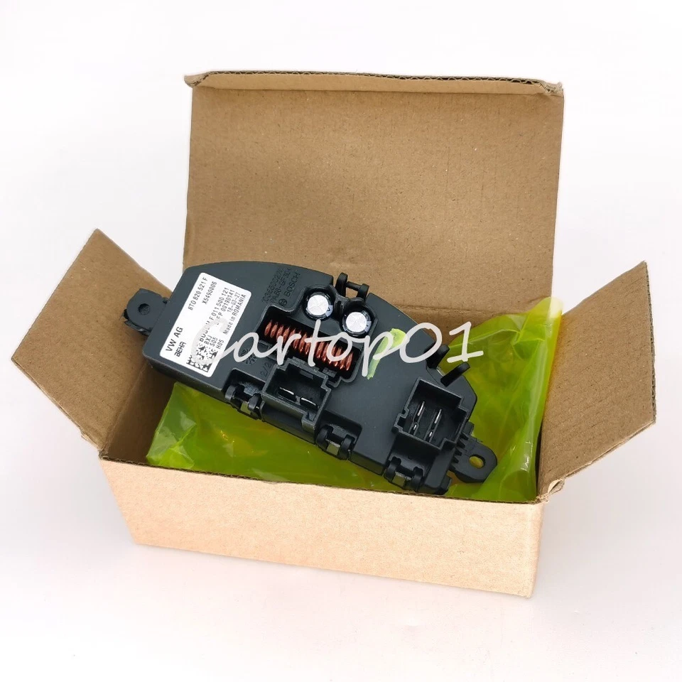 Heater Blower Motor Resistor For 13-16 AUDI 8T A5 S5 RS5 A4 Q5 8T0820521F - Image 2 of 4