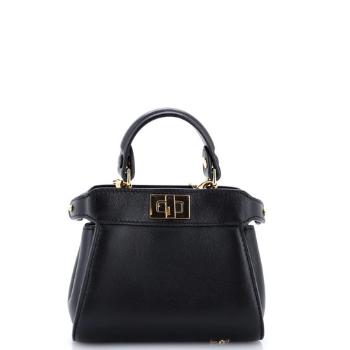 Fendi Peekaboo Bag Leather Nano