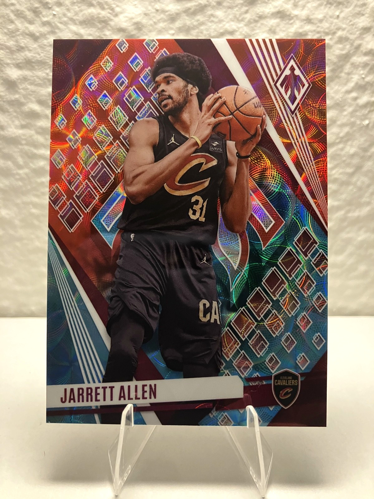2023 Panini Phoenix - #73 Jarrett Allen - International Fire & Ice /25