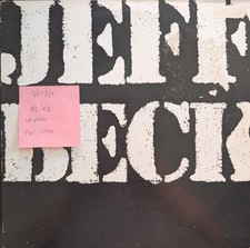 Jeff Beck There & Back Vinyl Record LP VG+/G+ EPC 32197 1980