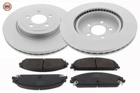 Mapco Bremsensatz Scheibenbremse 47791HPS FüR Chrysler 300C LX Kreuzschliff LE