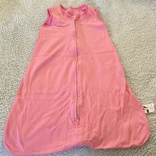 Giliquen Baby Sleeping Bag Pink 100 Cotton Soft Lightweight 10-18 lbs Infant