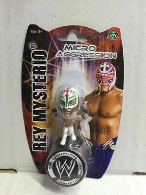 Microstars WWE Wrestling Micro Aggression REY MYSTERIO 5cm MOC, 2006