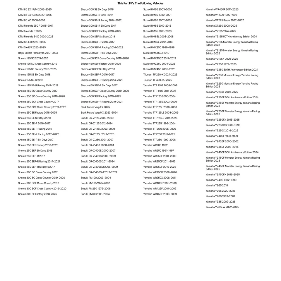 Tusk Rim Lock Nut/Spacer Kit Orange For KAWASAKI KLX125 2003-2006 - Image 4 of 4