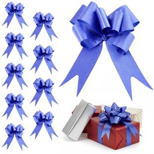 Shatchi 10 Stück dunkelblau 50 mm/5 cm Schleifen Geschenkpapier & Geschenkkörbe