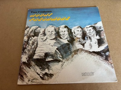 The Four 4 Freshmen Mount Freshmore 1977 Kahoots Records VINYL LP vocal jazz pop