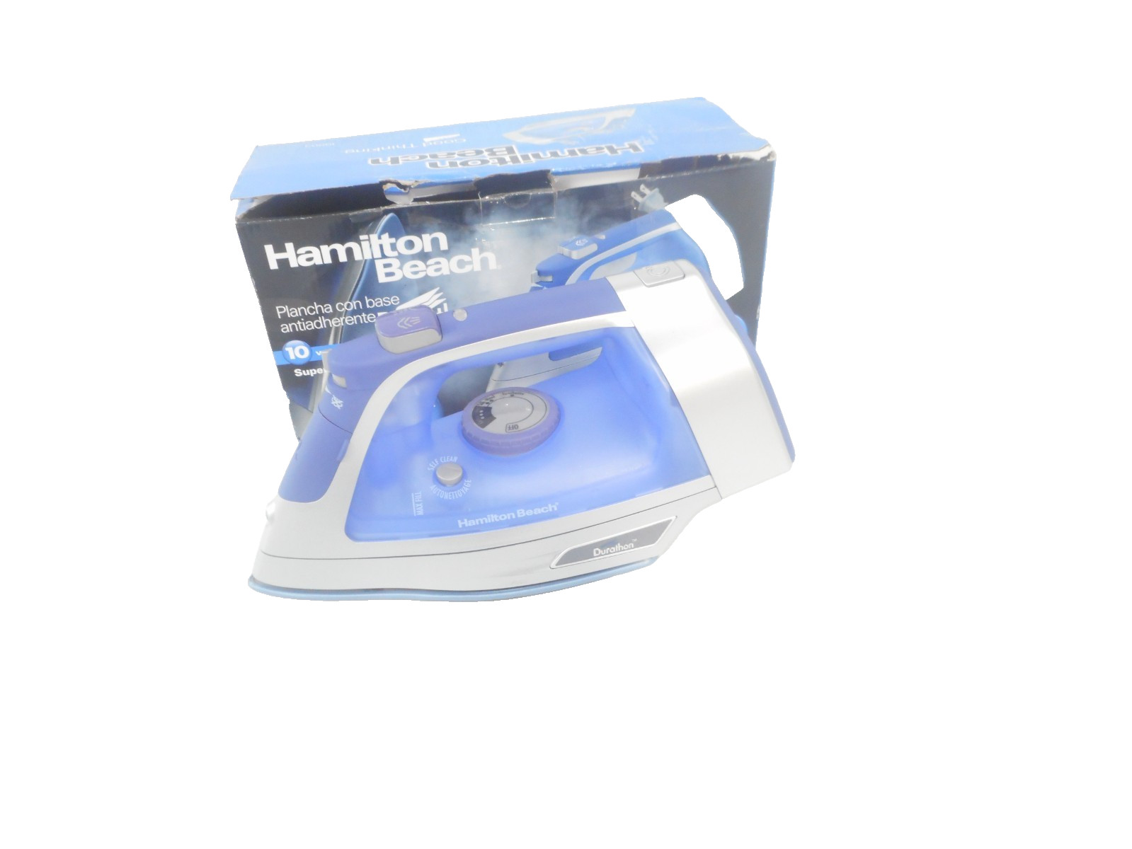 Hamilton Beach Durathon Nonstick Soleplate Iron