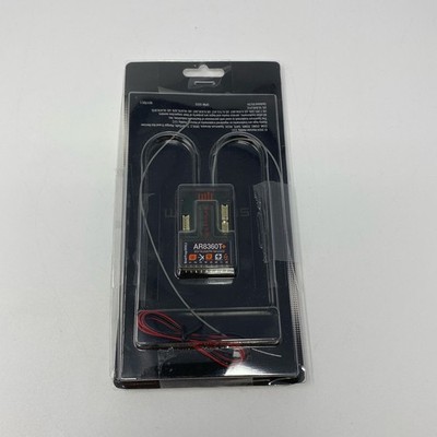 Spektrum AR8360T+ 8-Ch DSMX Receiver Black SPM-1033 AS3X+/SAFE