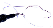 SILHOUETTE 5515 CS 3540 Austria Purple Rimles...