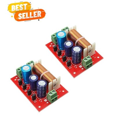 2pcs 400W Adjustable Treble/Bass Frequency Divider Distributor 2-Way Speaker ...