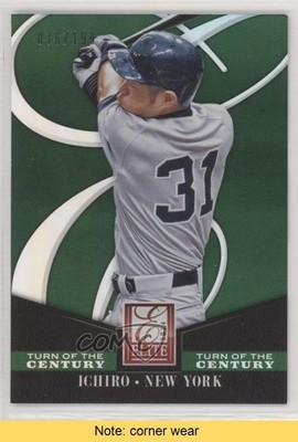2014 Panini Donruss Elite Turn of the Century 76/199 Ichiro Suzuki HOF READ 1q2
