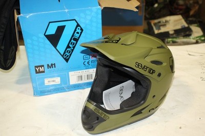 NEW Seven IDP M1 Helmet Youth Army Green Medium