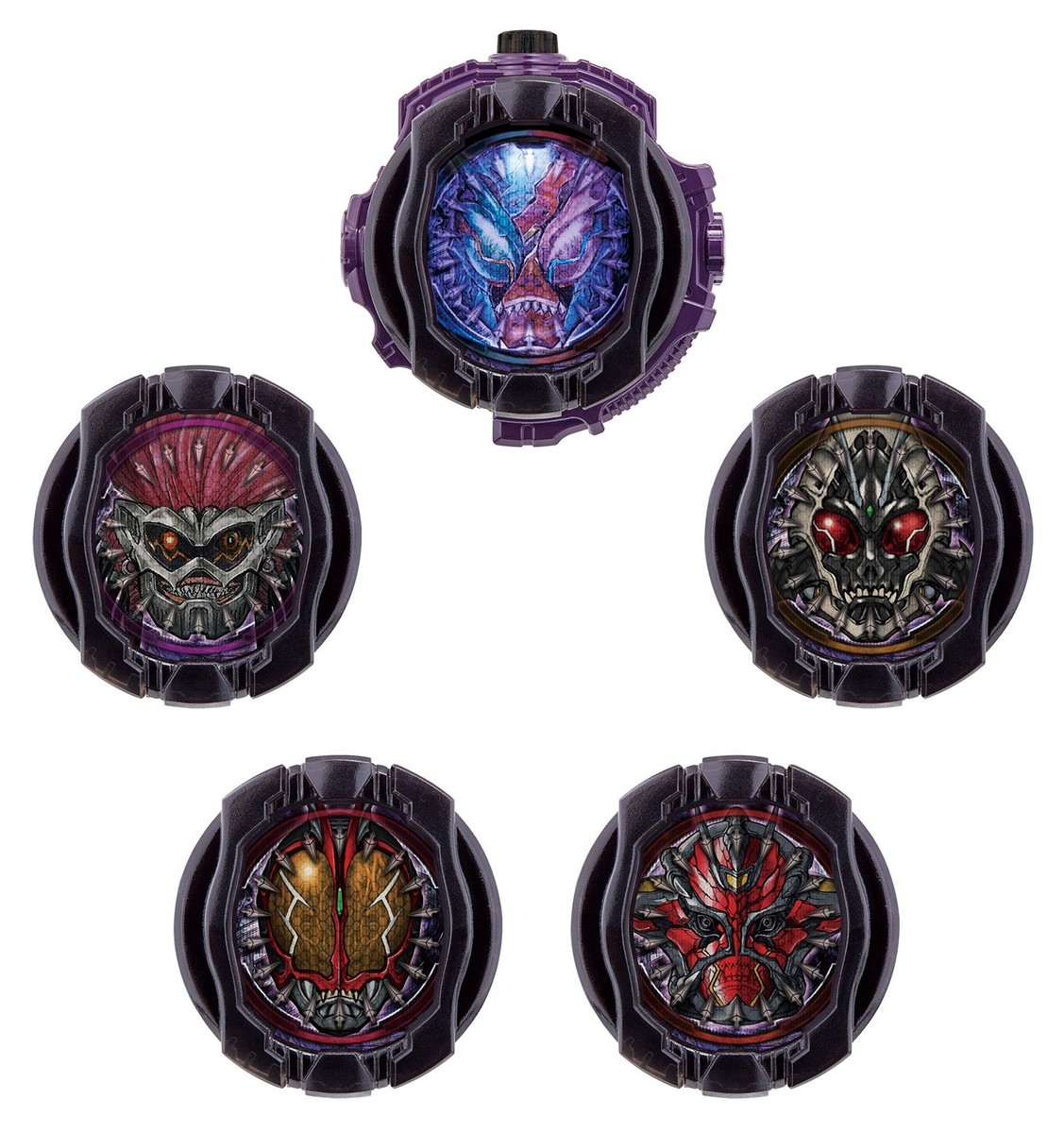 Bandai Kamen Rider Zi-O Dx Another Watch Set Multicolor 0.41