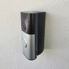 Ring Wired Doorbell Plus 2nd Gen Retinal 2K Wedge Angle Mount Bracket 15-90 Deg