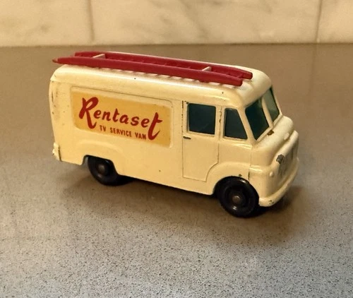 Matchbox Lesney TV Service Van Rentaset No. 62 (1 ladder, and 2 TVs ) - Minty
