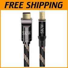 3.2ft USB C Male to B Male Cable - Corrosion-Resistant, High Quality
