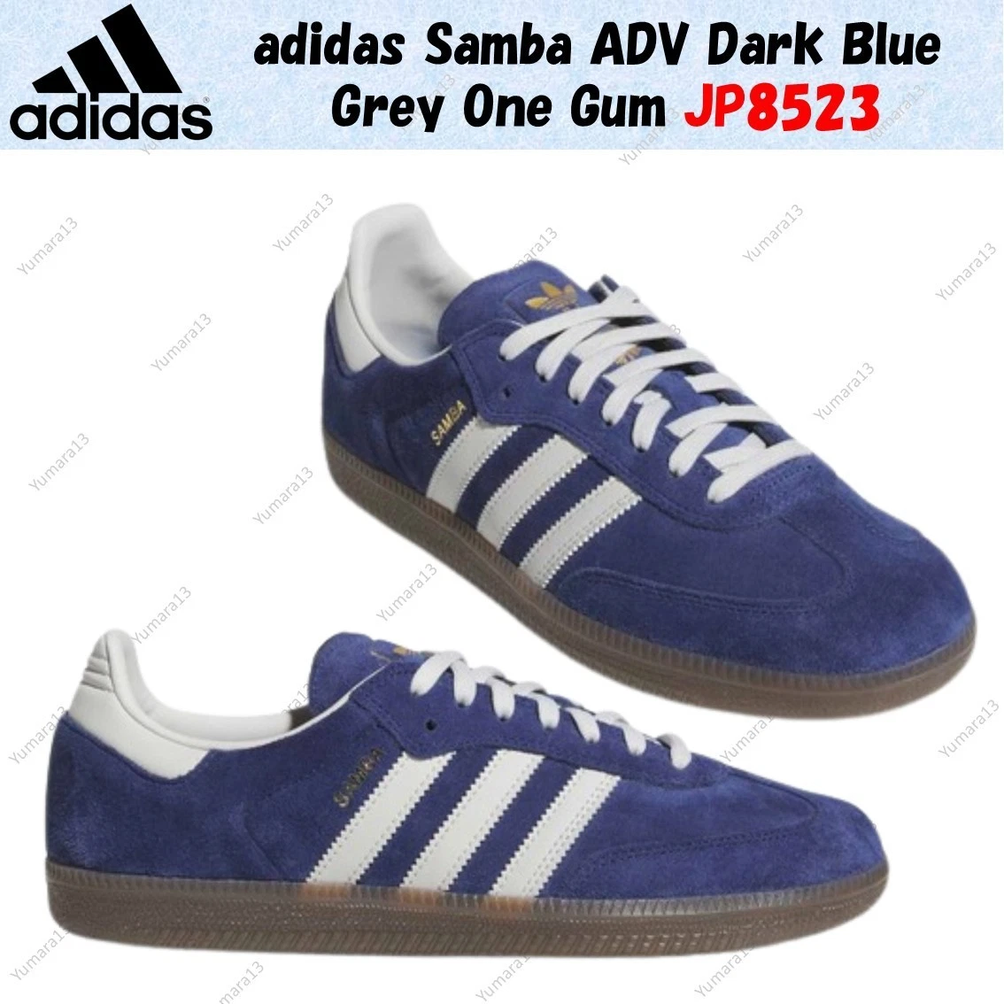 Las mejores ofertas en adidas Samba ADV Grey Blue | eBay