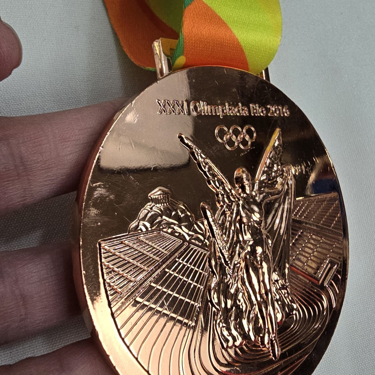 Rio 2016 Olympics XXXI Commemorative Replica Gold Silver Bronze
