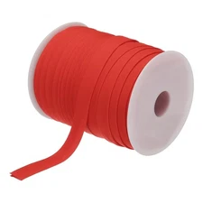 MECCANIXITY 1/2 Inch Double Fold Bias Tape Polyester Continuous Bulk Bias Tap...