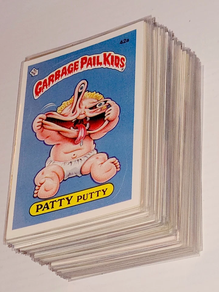 1985 GPK OS2 Set Original Series 2 ALL Live Mike set glossy & matte Garbage Pail - Image 4 of 4