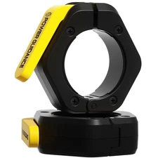 POWER GUIDANCE Barbell Collars Barbell Clips,2 inch Olympic Barbell Clamps,No...