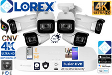 Lorex 4K 2TB NVR 16-Camera 8 Wired 8 Fusion Wi-Fi 6 Cameras Color Night