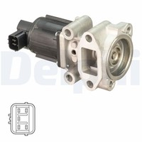 Delphi AGR Ventil EG10543-12B1 12V FüR Mitsubishi L200 Triton Pajero 3 Canvas 2