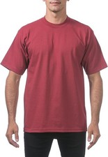 Pro Club Men's Heavyweight Cotton Short Sleeve Crew Neck T-Shirt