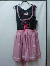 schwarz-rot kariertes Dirndl Gr. 44 - Neuwertig