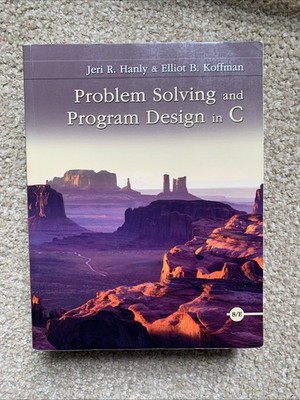 Problem Solving and Program Design in C (8th Edition) - Paperback