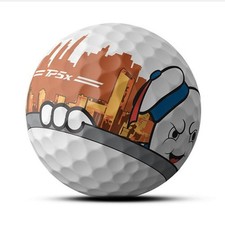 Ghostbusters Taylormade TP5x Pix Golf Balls 4 Ball Set One Of Each Design