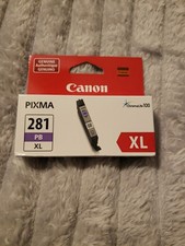 Genuine Canon Pixma CLI-281 XL PB High Yield Ink Cartridge Photo Blue CLI-281XL