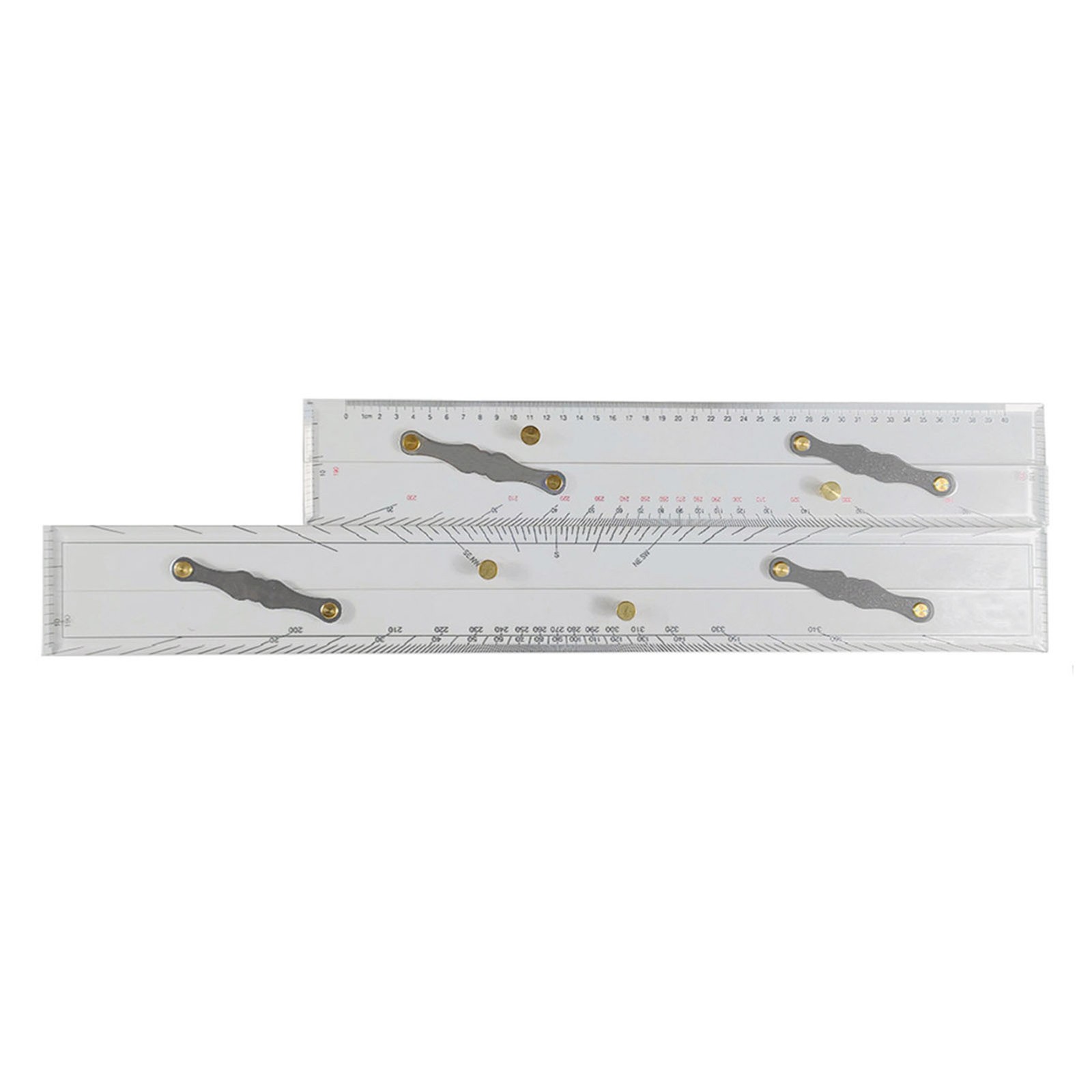 450mm Marine Navigation Parallel Ruler Clear Scale High Accuracy Transparenc BL