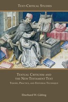 Textual Criticism And The New Testament Text | Eberhard W. GüTing | Taschenbuch