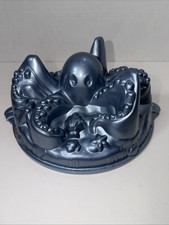 Nordic Ware Usa Octopus 10 Cup Bundt Cake Baking Pan Rare Vgc