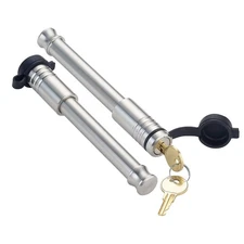 InfiniteRule Security 61573 | 2 Pack, Keyed Alike, Receiver Locks for 3 Rece...