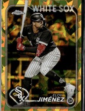 Eloy Jiménez 2024 Topps Chrome Sapphire GOLD Refractor 14/50 Chicago White Sox