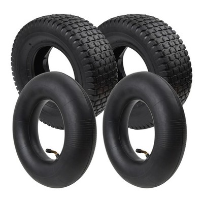 2x 13x5.00-6 Reifen 2x Schlauch für 13x5-6 Kinderquad Schneeräumer Aufsitzmäher