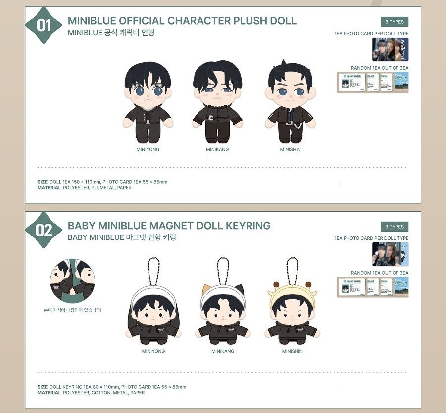 PRE-ORDER CNBLUE 씨엔블루 POP-UP OFFICIAL CHARACTER MINIBLUE