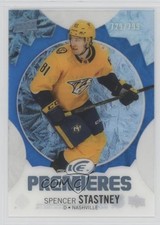 2023-24 Upper Deck Ice Ice Premieres Blue 729/799 Spencer Stastney #193 s3g